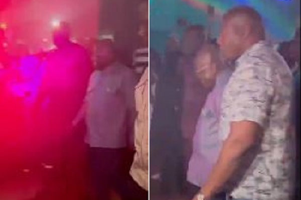 Akufo-Addo storms Kwahu night club for Easter bash