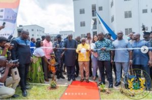 Akufo-Addo commissions ultra-modern police barracks at Kwabenya (Photos)