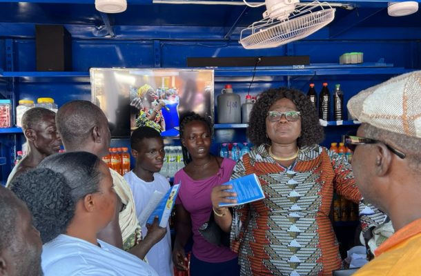 Two women-friendly solar-powered business hubs commissioned by Plan Int. Ghana