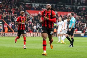 VIDEO: Watch Antoine Semenyo's goal for Bournemouth against Wolves