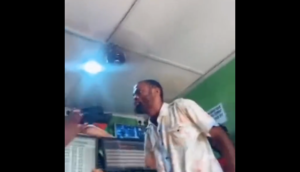 VIDEO: Man fights at betting shop after losing GHC 1,183 through virtual games
