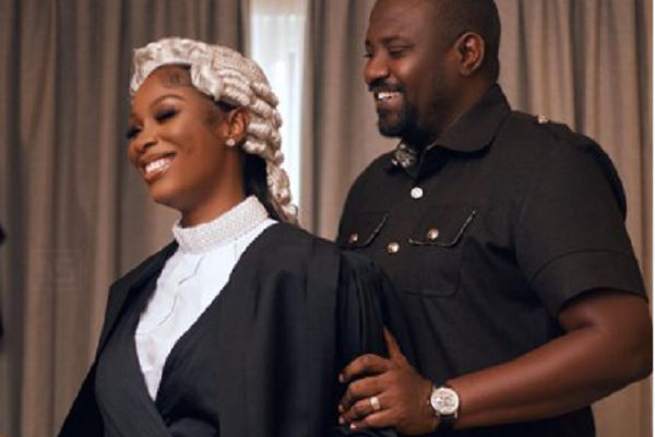 John Dumelo's wife called to the bar