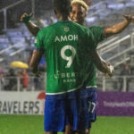 Elvis Amoh shines after injury break as he helps Hartford Athletic to victory