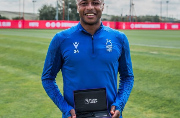 Andre Ayew honoured by Premier League for reaching 100 appearances