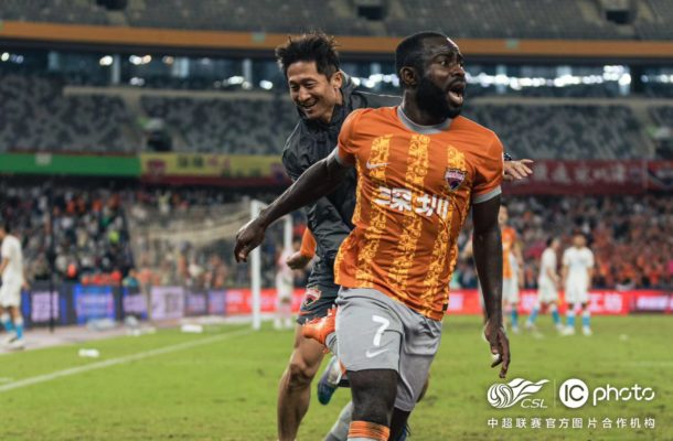 Frank Acheampong's heroics propel Shenzhen FC to stunning comeback victory