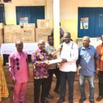 Annoh-Dompreh donates laptops, electronic learning kits to basic schools in his constituency