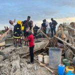One feared dead after being trapped in collapsed storey-building at Madina