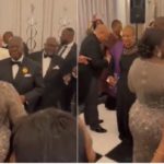 Otumfuo, Lady Julia boogie to Amakye Dede's 'Iron Boy' at 73rd birthday bash in London