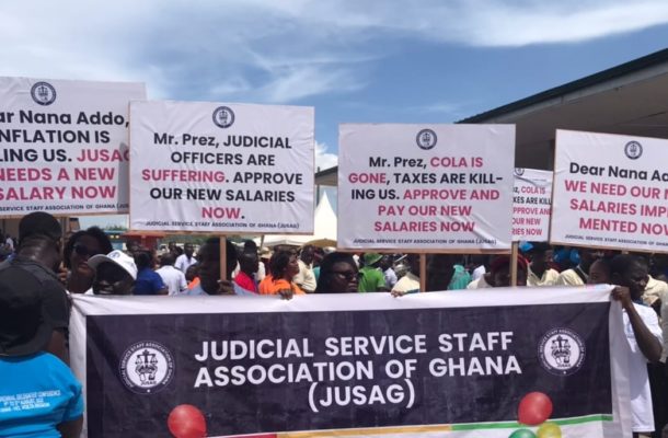 JUST IN: JUSAG suspends nationwide strike as work begins on Tuesday