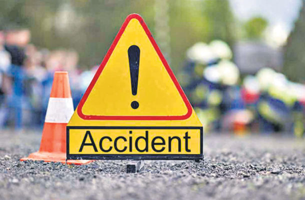 10 persons severely injured in accident at Potsin Junction