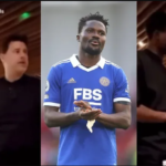 VIDEO: Daniel Amartey spotted in meeting with Chelsea manager Mauricio Pochettino