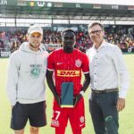 Ernest Nuamah receives Danish Superliga Young Player of the season award