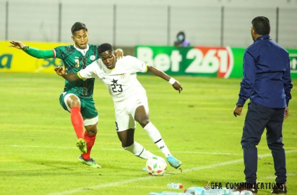 Talented youngster Ernest Nuamah makes Black Stars debut in Madagascar draw