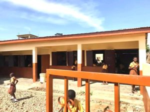 Frank Annoh-Dompreh renovates Ahodjo Basic School