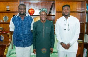 VIDEO: Asamoah Gyan pays courtesy call on Ghana's Parliament