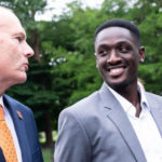 Ghanaian striker Nathaniel Opoku joins Syracuse University Soccer team at White House 