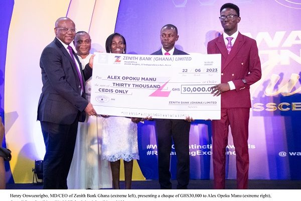 Zenith Bank Ghana is headline sponsor for 2022 WAEC Distinction Awards ceremony
