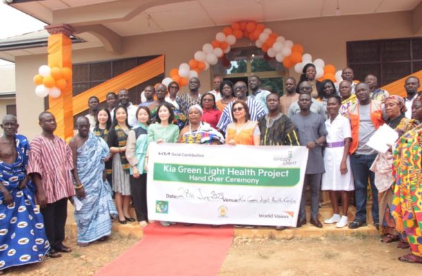 World Vision Ghana hands over Kia Greenlight Project to Fanteakwa South Assembly