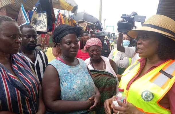 Operation clean your frontage: AMA embarks on decongestion exercise in Accra