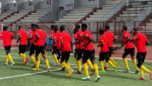 PHOTOS: Black Satellite hold first training session before Friday's opener against Niger