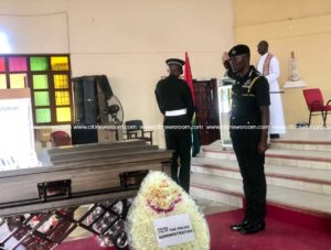 Police officer killed in Ablekuma robbery posthumously promoted [Photos]