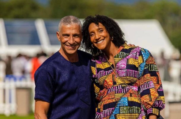 Black Stars coach Chris Hughton and daughter showcase Ghanaian culture at Lux Afrique Polo day