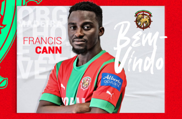 Ghanaian attacker Francis Cann joins Portuguese club CS Marítimo