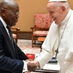 Pope Francis meets with President Akufo-Addo