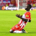 Ghanaian winger Osman Bukari scores in Red Star Belgrade's victory over FK Spartak Subotica