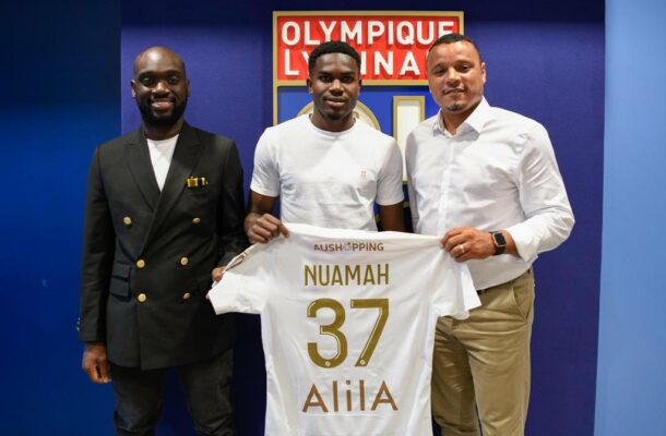 OFFICIAL: Olympique Lyonnais welcomes Ghanaian prodigy Ernest Nuamah to the fold