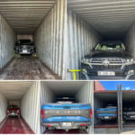 Accra to London by road: Cars used for the expedition shipped to Ghana