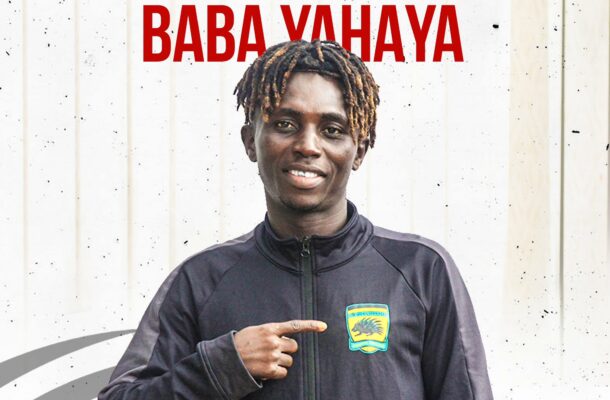 Asante Kotoko signs Baba Yahaya on three-year deal