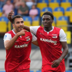 Ghanaian forward Ernest Poku inspires AZ Alkmaar's comeback victory in Dutch Eredivisie