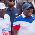 Eastern Regional Minister Seth Acheampong campaigns for Dr. Bawumia in Mpraeso