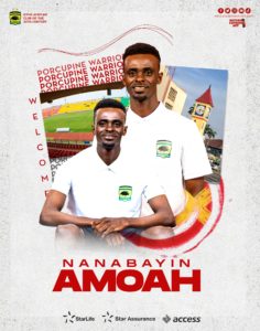 Asante Kotoko secures Nanabayin Amoah as left-back signing until 2026