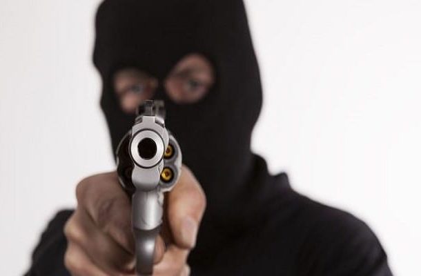 Details of how a lone robber 'terrorized' former Second Lady during operation