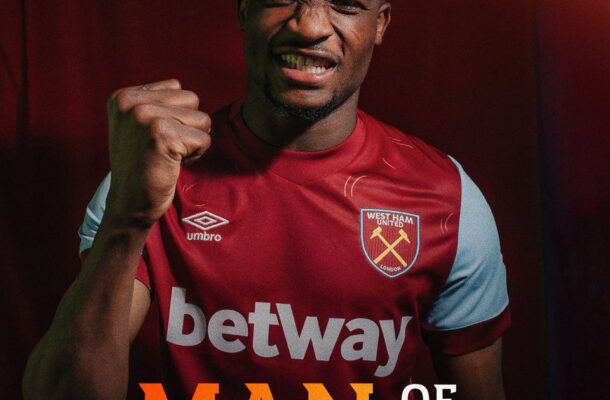 Mohammed Kudus named man of the match in West Ham's Europa League opener