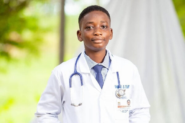 The story of Dr. Kwaku Boakye Gyamfi, the youngest medical doctor in Ghana