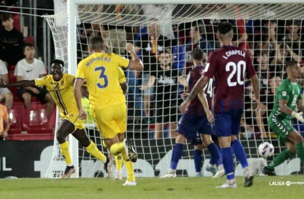 Emmanuel Addai scores for Alcorcon in draw with Eldense