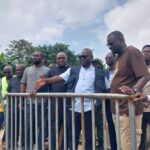 Asenso Boakye inspects Nsawam Drainage System project