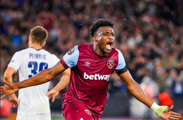 West Ham's Mohammed Kudus thanks fans for overwhelming support in Europa League debut