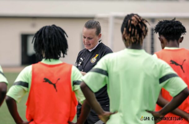 The secret behind our improvement is hardwork - Black Queens coach Nora Hauptle