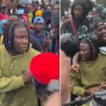 Stonebwoy spotted at #OccupyJulorbiHouse demonstration (Video)