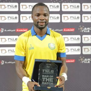 Yaw Annor named man of the match in Ismaila's win over Al Ittihad Alexandria