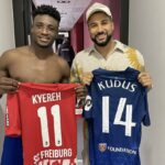 Kudus Mohammed meets injured Black Stars teammate Daniel Kofi Kyere