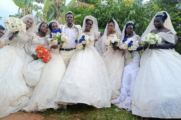 Businessman marries 7 wives in a day (Video)