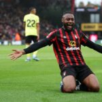 Antoine Semenyo scores as Bournemouth records first Premier League win