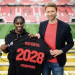 Jeremie Frimpong extends contract with Bayer Leverkusen