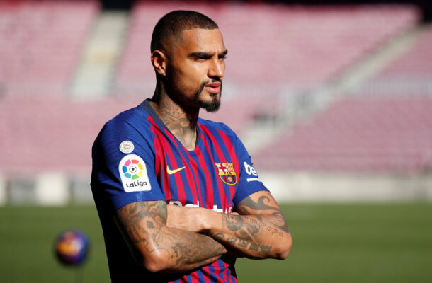 I was forced to say I support Barcelona and Messi whiles there - K.P Boateng