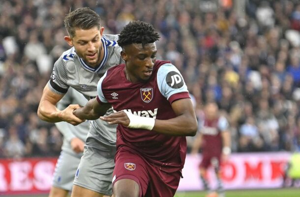 Kudus Mohammed's first Premier League start for West Ham ends in defeat